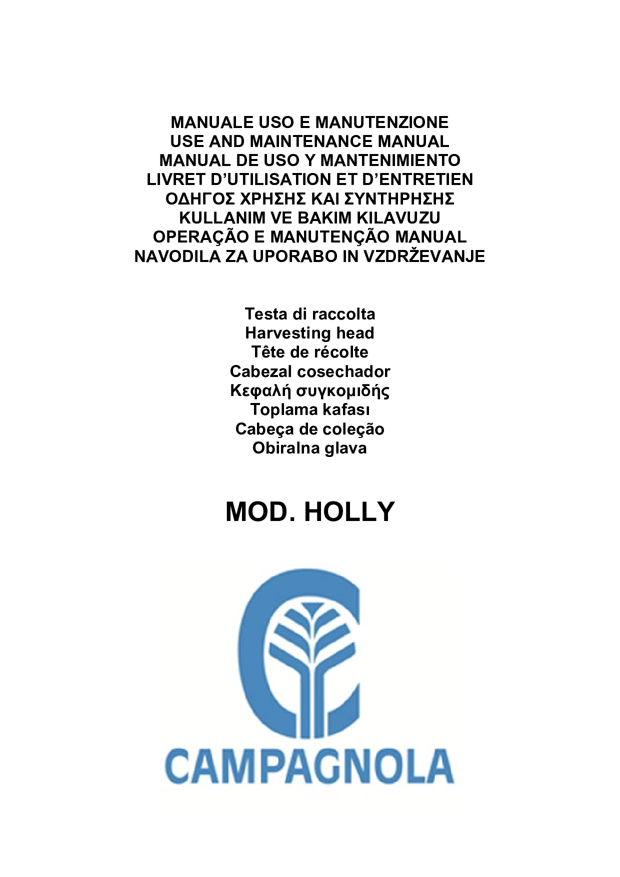 0310.0284_Manuale uso e manutenzione Holly